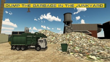 Junkyard Garbage Truck Simulator – Drive dumpster &amp; pick up trash from big city Image