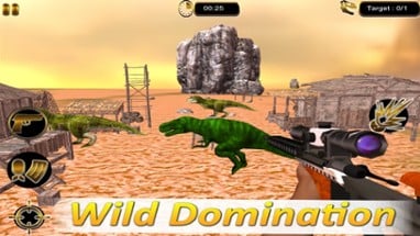 Wild Dinosaur Shooter: Sniper Hunt Image