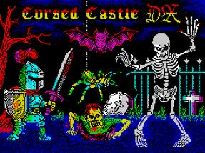 Cursed Castle DX (zx spectrum 128) Image