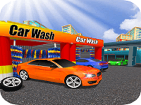 Sports Car Wash Gas Station Image