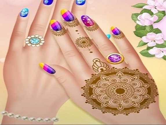 Nail Art Game Game Cover