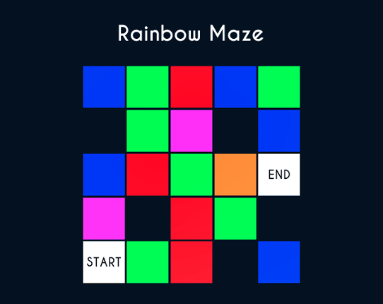 Rainbow Maze Game Cover