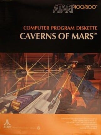 Caverns of Mars Game Cover