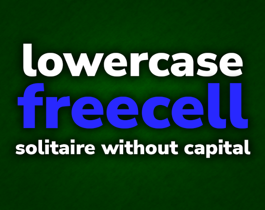 lowercase freecell Game Cover