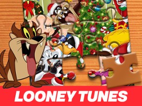 Looney Tunes Christmas Jigsaw Puzzle Image