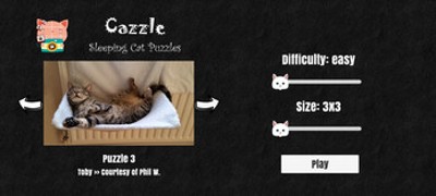 Cazzle - Sleeping Cat Puzzles Image