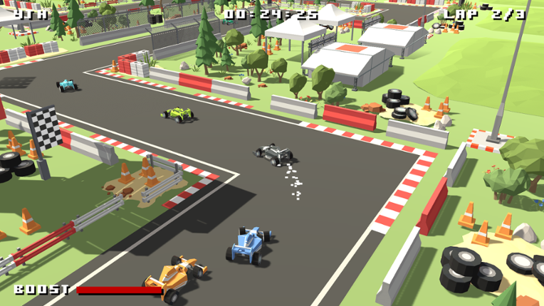Formula Bit Racing Game Cover