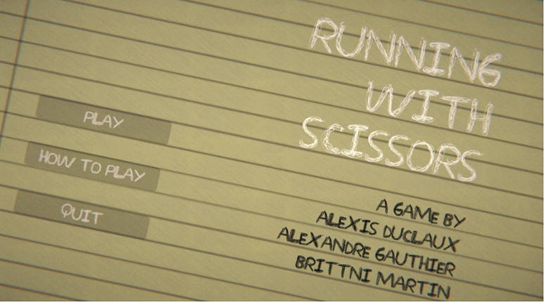 Running with Scissors Game Cover