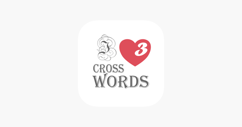 I Love Crosswords 3 Game Cover