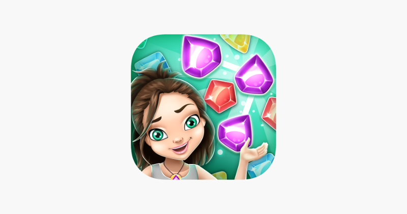 Jewel Mystery Deluxe Match 3: Find the Lost Diamond in the Crazy Color.s Adventure Mania Game Cover