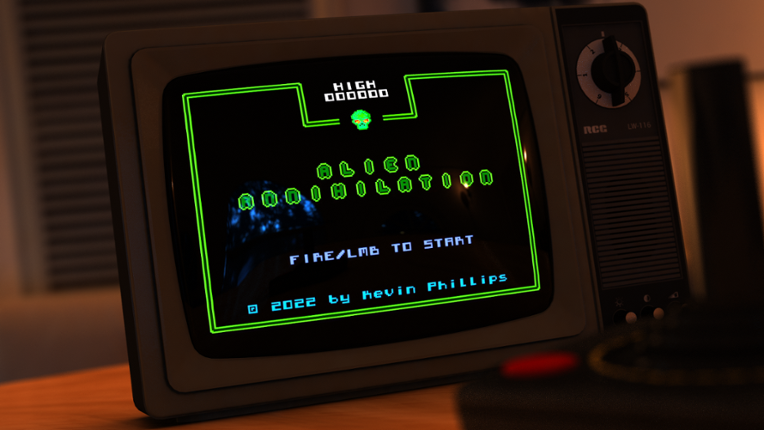 ALIEN ANNIHILATION (ZX Spectrum Next) Game Cover