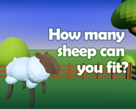 How many sheep can you fit? Image
