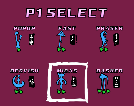 P1 Select Game Cover