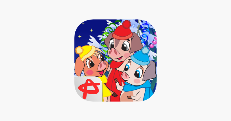 Christmas Night: Three Little Pigs Free Adventure Game Cover