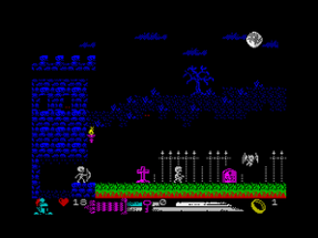 Cursed Castle DX (zx spectrum 128) Image