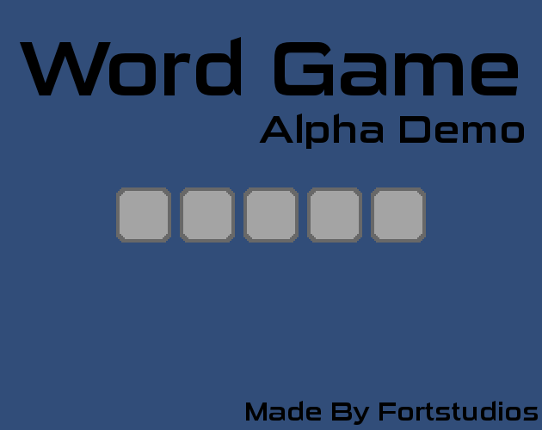 Word Game Game Cover