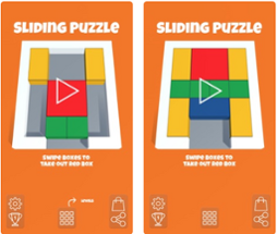 Move the Box : Sliding Puzzle Image