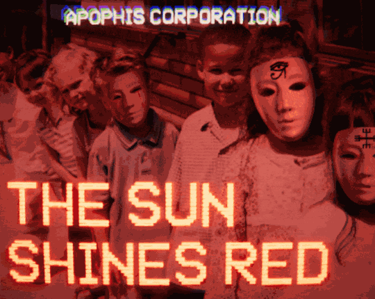 THE SUN SHINES RED Game Cover