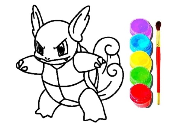 Pokemon Coloring Book Game Cover