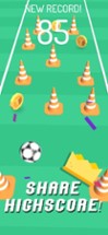 Soccer Drills: Kick Tap Game Image