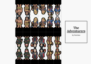 The Adventurers - Paper Minis Image