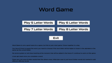 Word Game Image