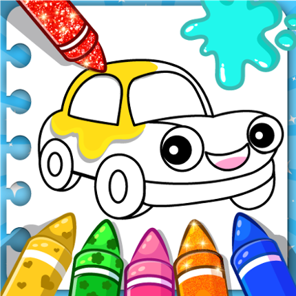 Cars Coloring Book Kids Game Game Cover