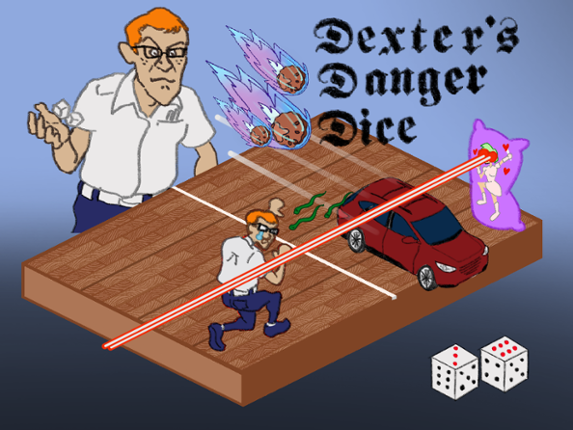 Dexter's Danger Dice Game Cover