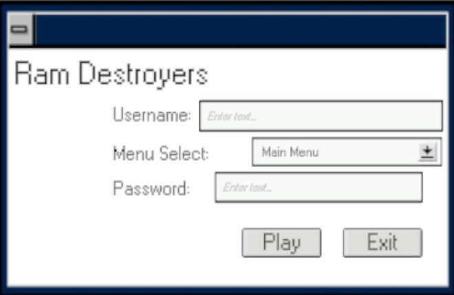 Ram Destroyers Game Cover