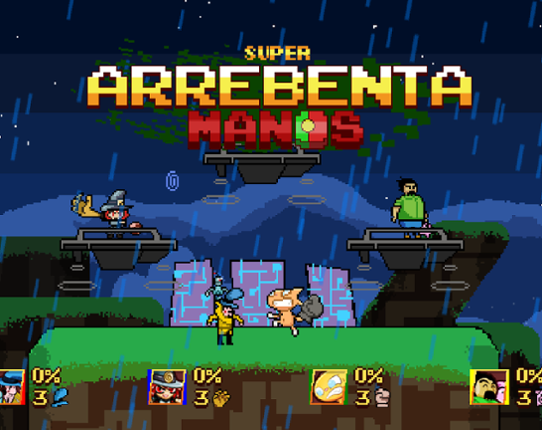Super Arrebenta Manos Game Cover