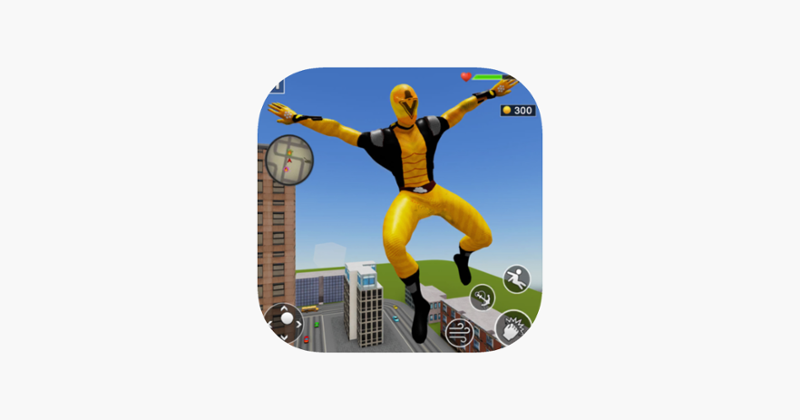 Super Hero Fighting Robot City Game Cover