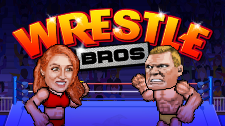 Wrestle Bros Game Cover