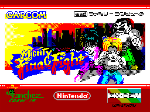 Mighty Final Fight | ZX Spectrum Game Cover