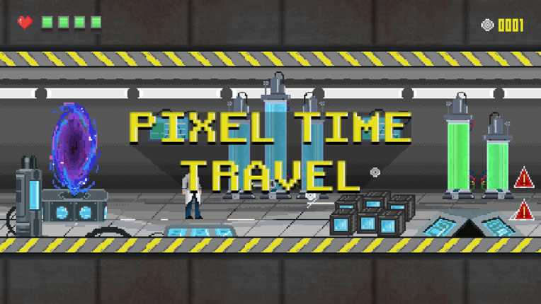 Pixel Time Travel Game Cover