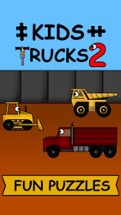 Kids Trucks: Puzzles 2 - An Animated Construction Truck Puzzle Game for Toddlers, Preschoolers, and Young Children Image