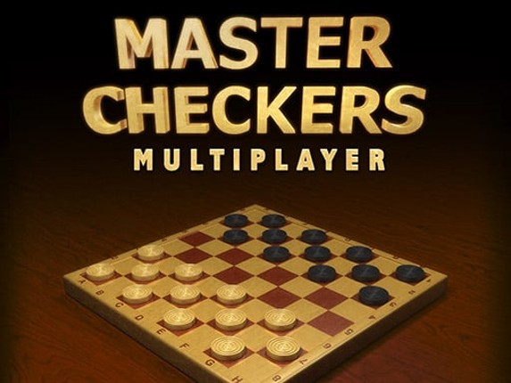 Master Checkers Multiplayer Game Cover
