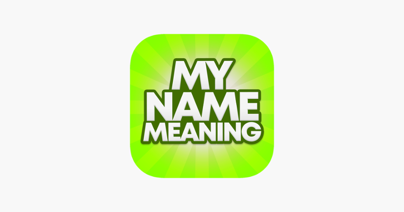 My Name Meaning. Game Cover