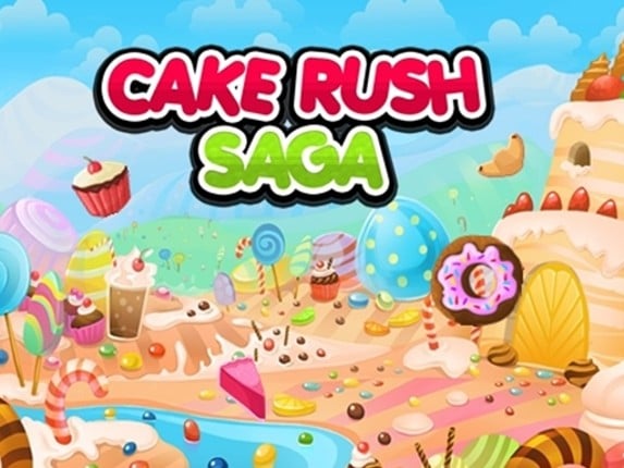 Cake Rush Saga Game Cover