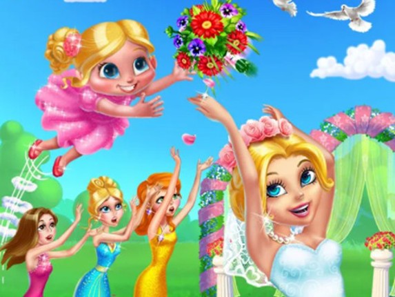 Flower Girl Wedding Day Game Cover
