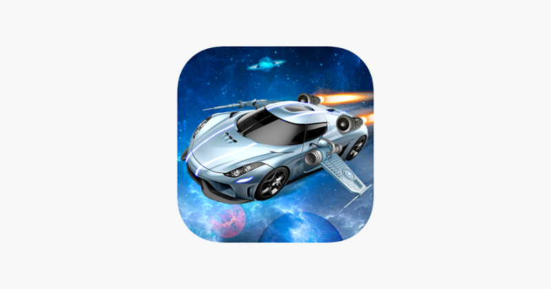 Flying Space Car Simulator 3D Game Cover