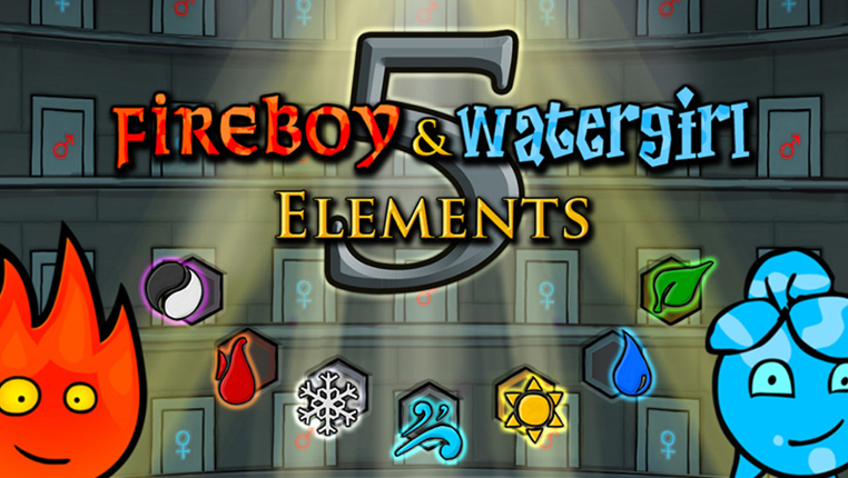 Fireboy and Watergirl 5: Elements Game Cover