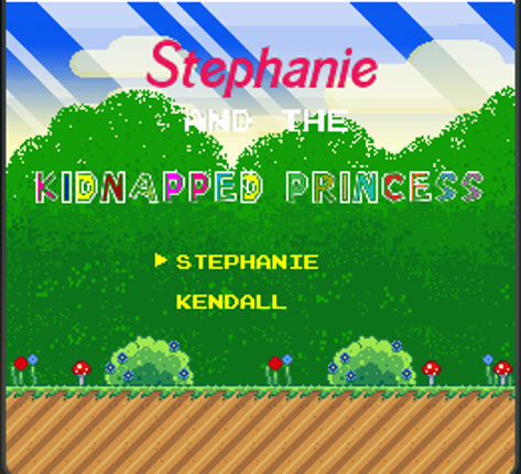 Stephanie and the Kidnapped Princess Game Cover