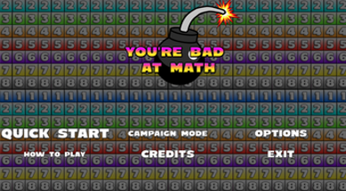 You're Bad At Math Image