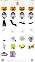 Halloween Stickers from Halloween Solitaire Image
