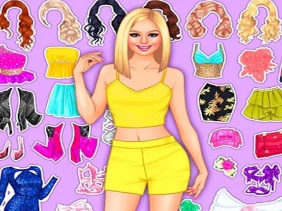 Baby Girl Dish Washing & Dress-Up Game Cover