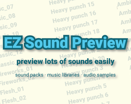 EZ Sound Preview Game Cover