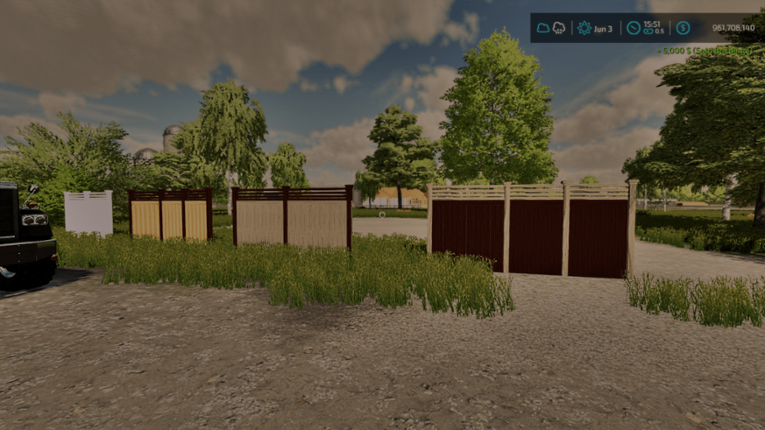 FS22 Privacy Fences V2.0.0.0 Game Cover