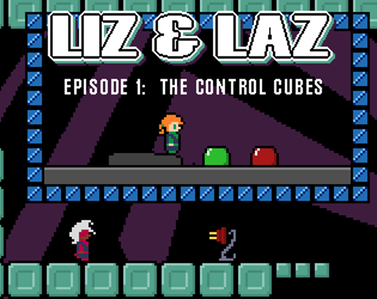 Liz & Laz: The Control Cubes Game Cover
