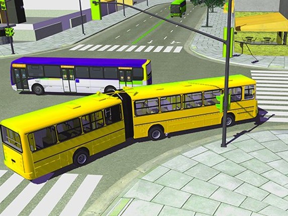 Real Bus Driving 3d simulator Game Cover