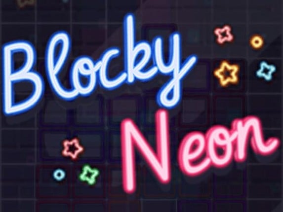 Blocky Neon Game Cover